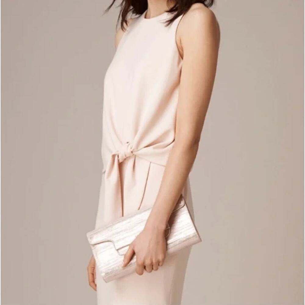 LK Bennett Blush Knot Midi Dress